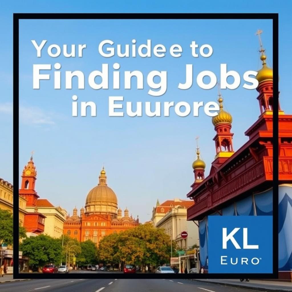 Your Guide to Finding Jobs in Europe Through KL Euro