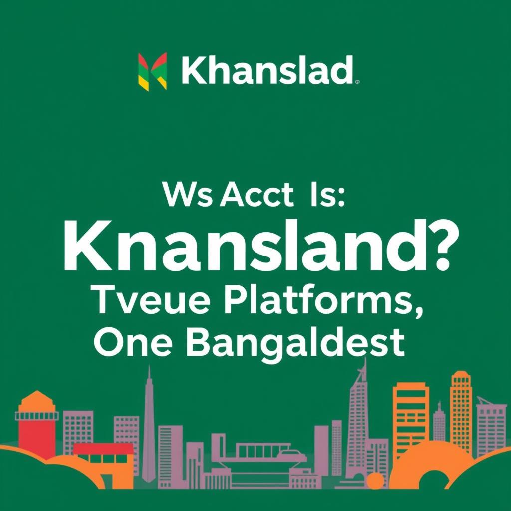 What Is Khansland — One Account, Twelve Platforms, One Bangladesh