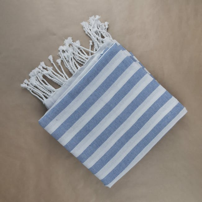 Hagen Kitchen Apron Cotton Canvas Stripe