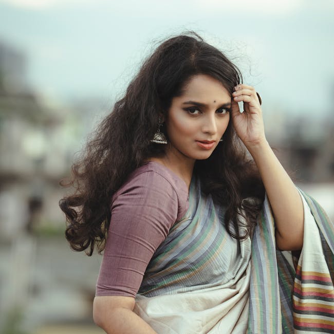 Half Silk Jamdani Saree