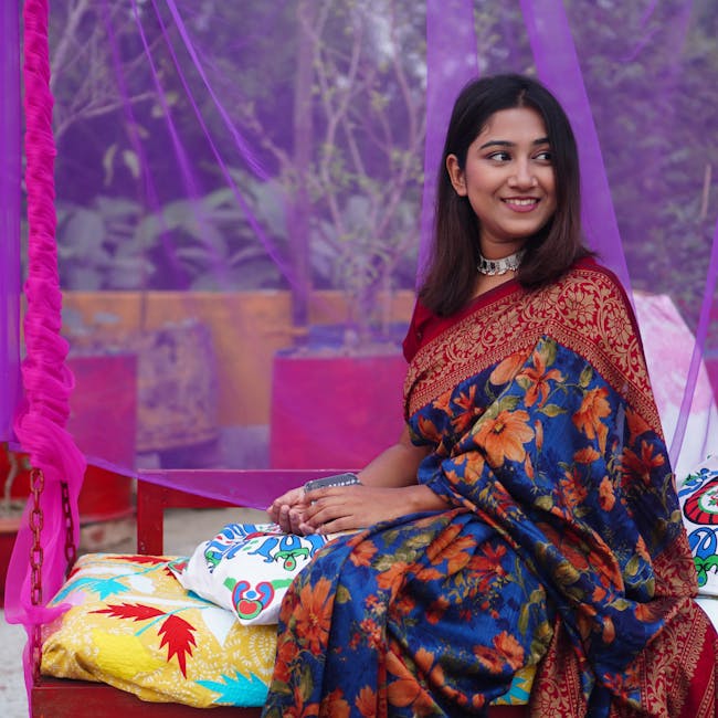 Rang Bangladesh Printed Kurti Floral Red 2