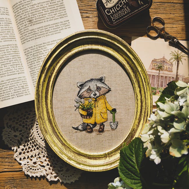 Shtradit Muslin Embroidery Hoop Frame Set 4pc